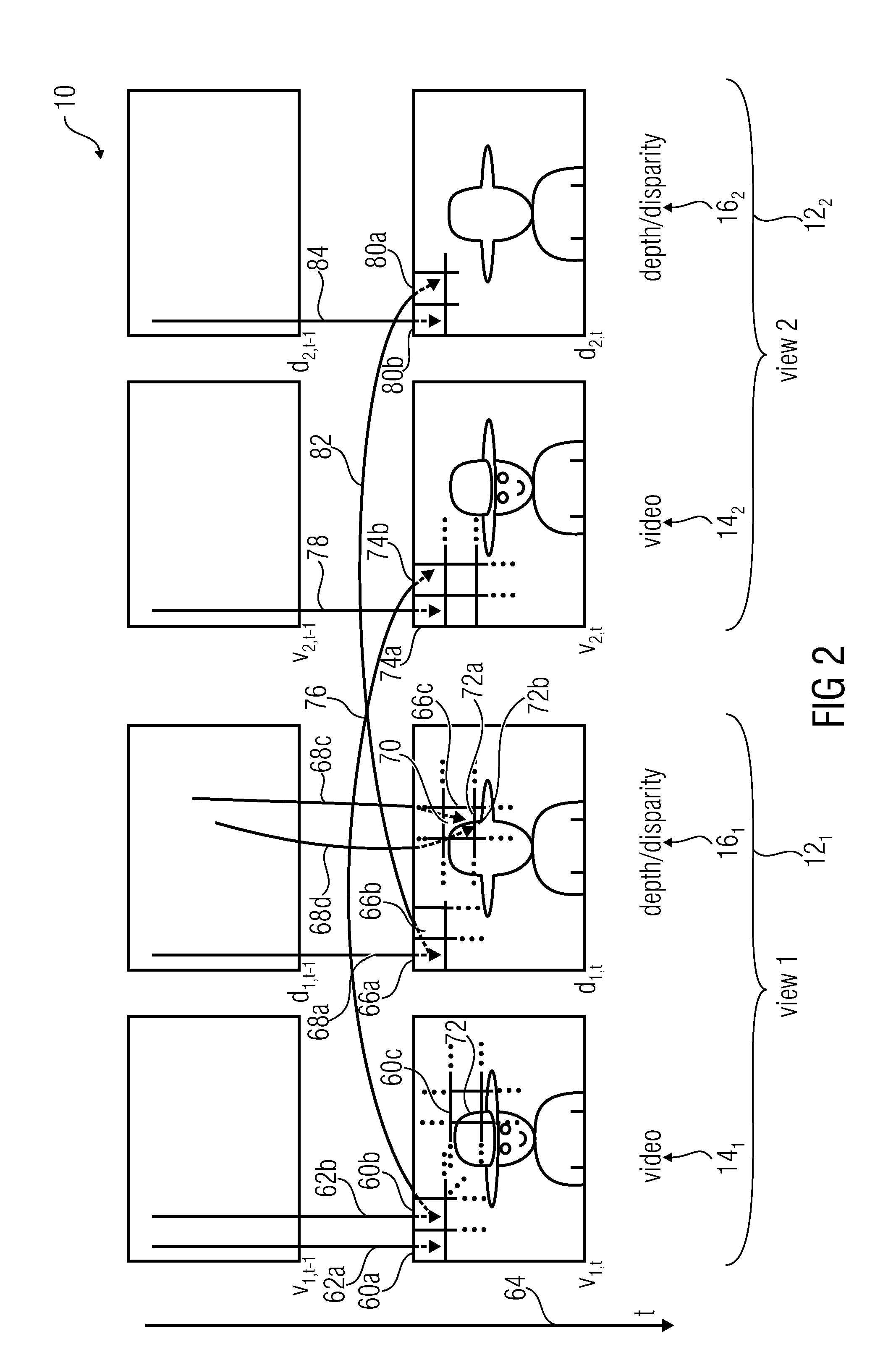 Effective wedgelet partition coding using spatial prediction