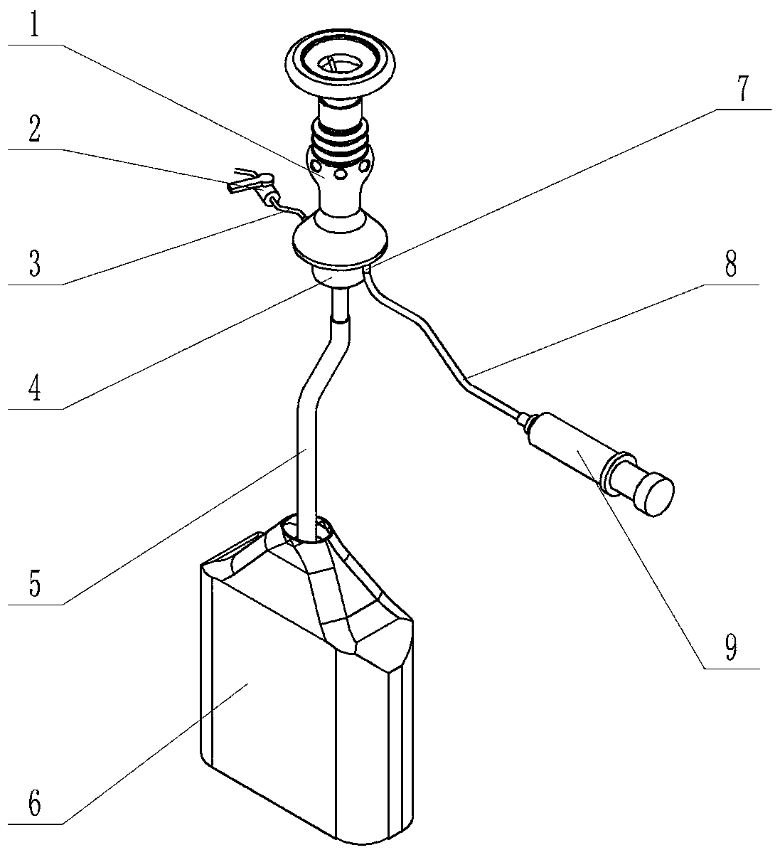 Anastomotic fistula protective flusher