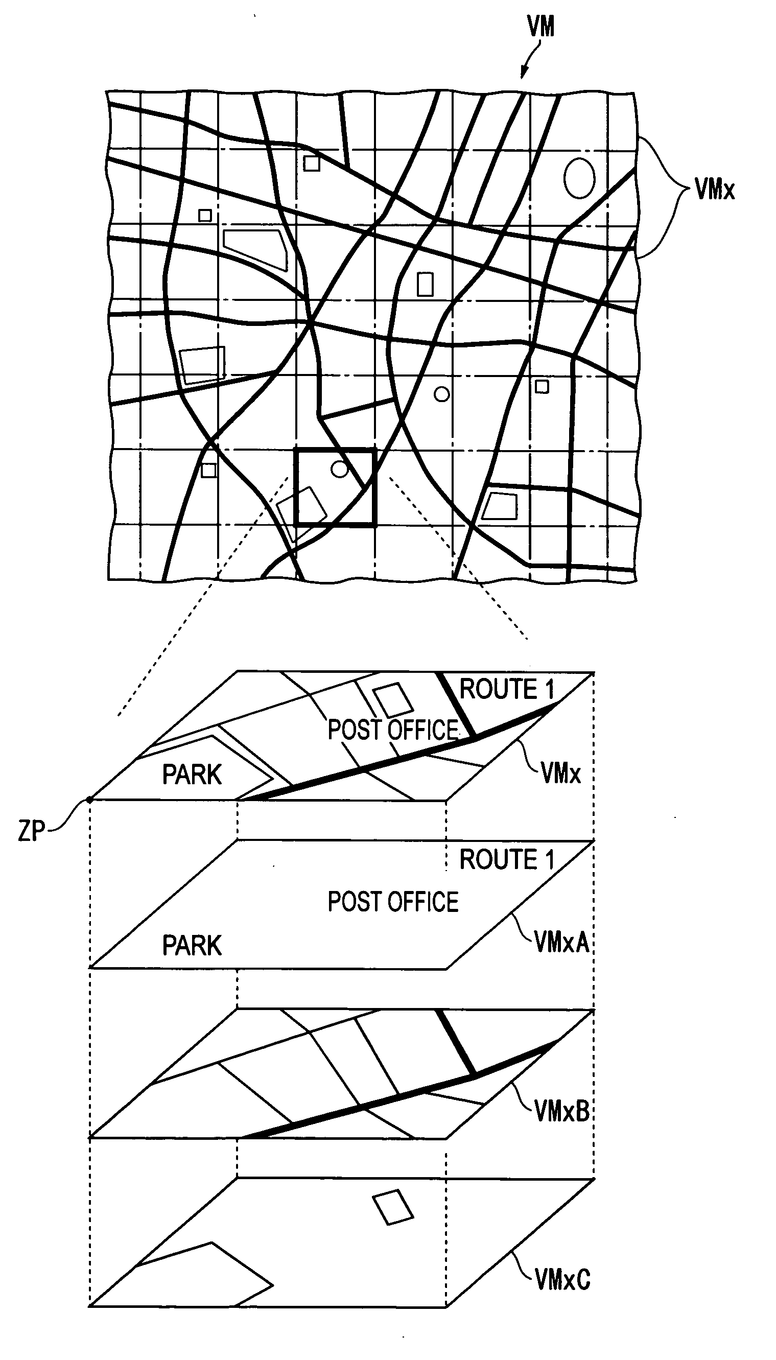 Guiding device, system thereof, method thereof, program thereof and recording medium storing the program