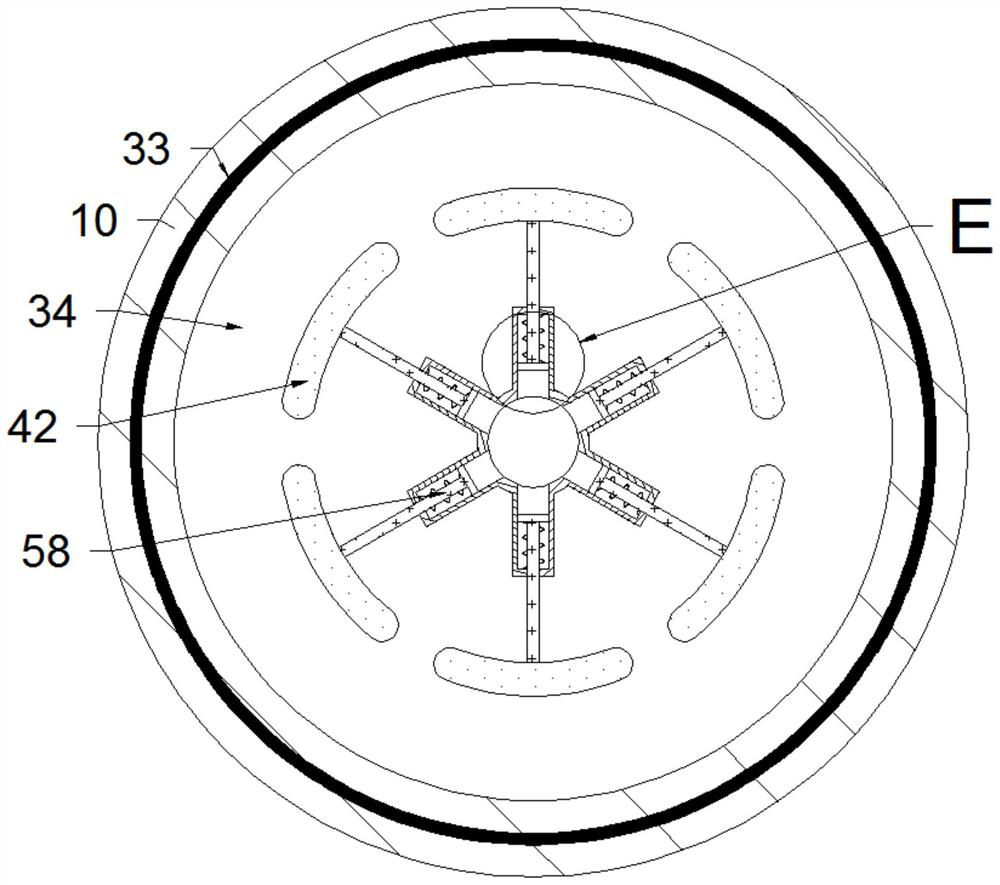 Stress relieving device for thin-wall cylindrical part