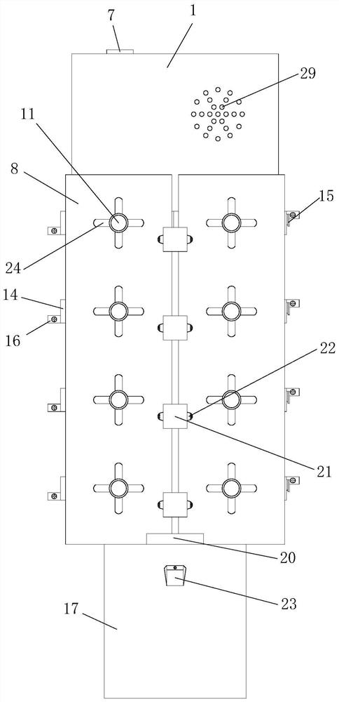 Contact-free elevator key control device