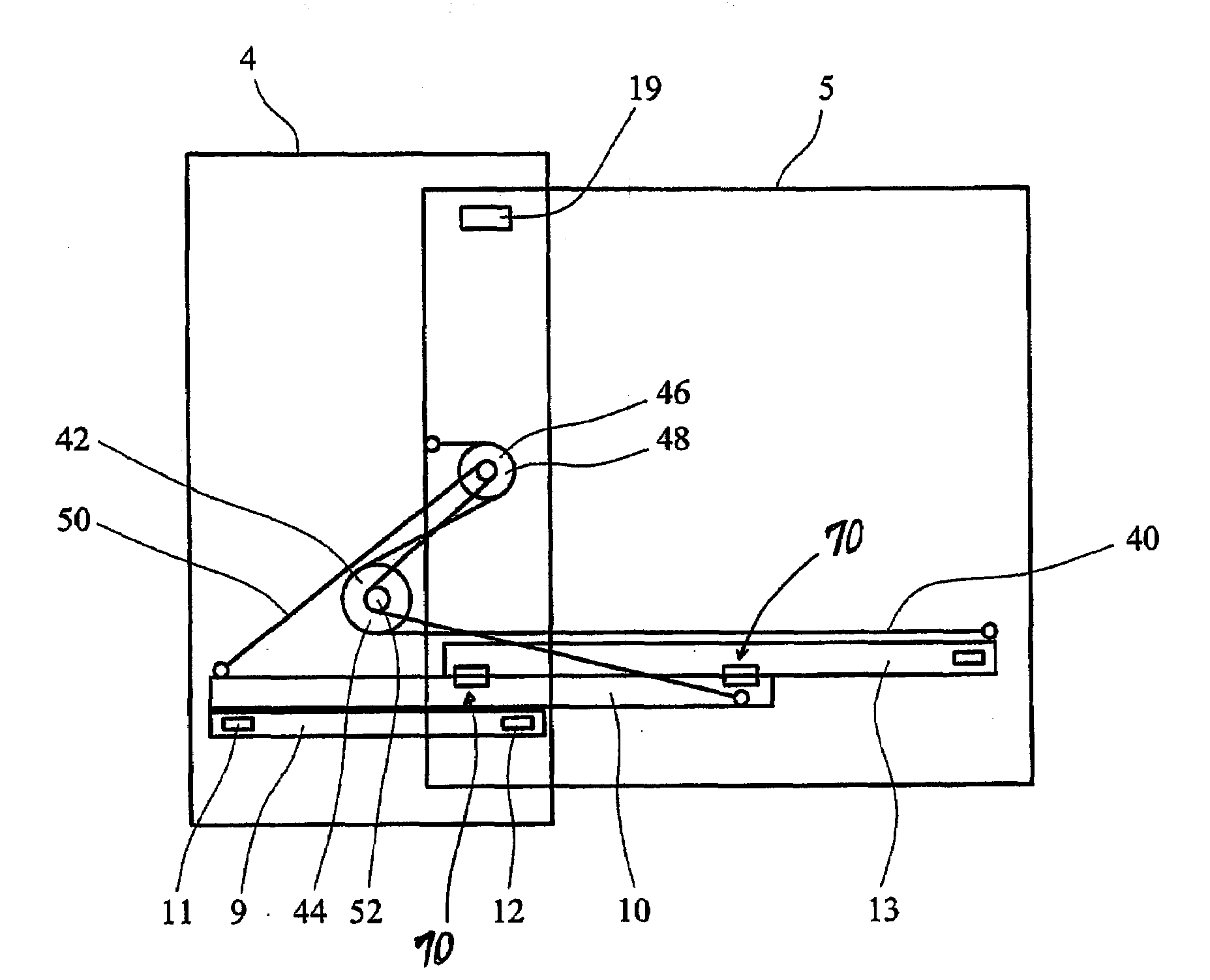 Platform screen door system