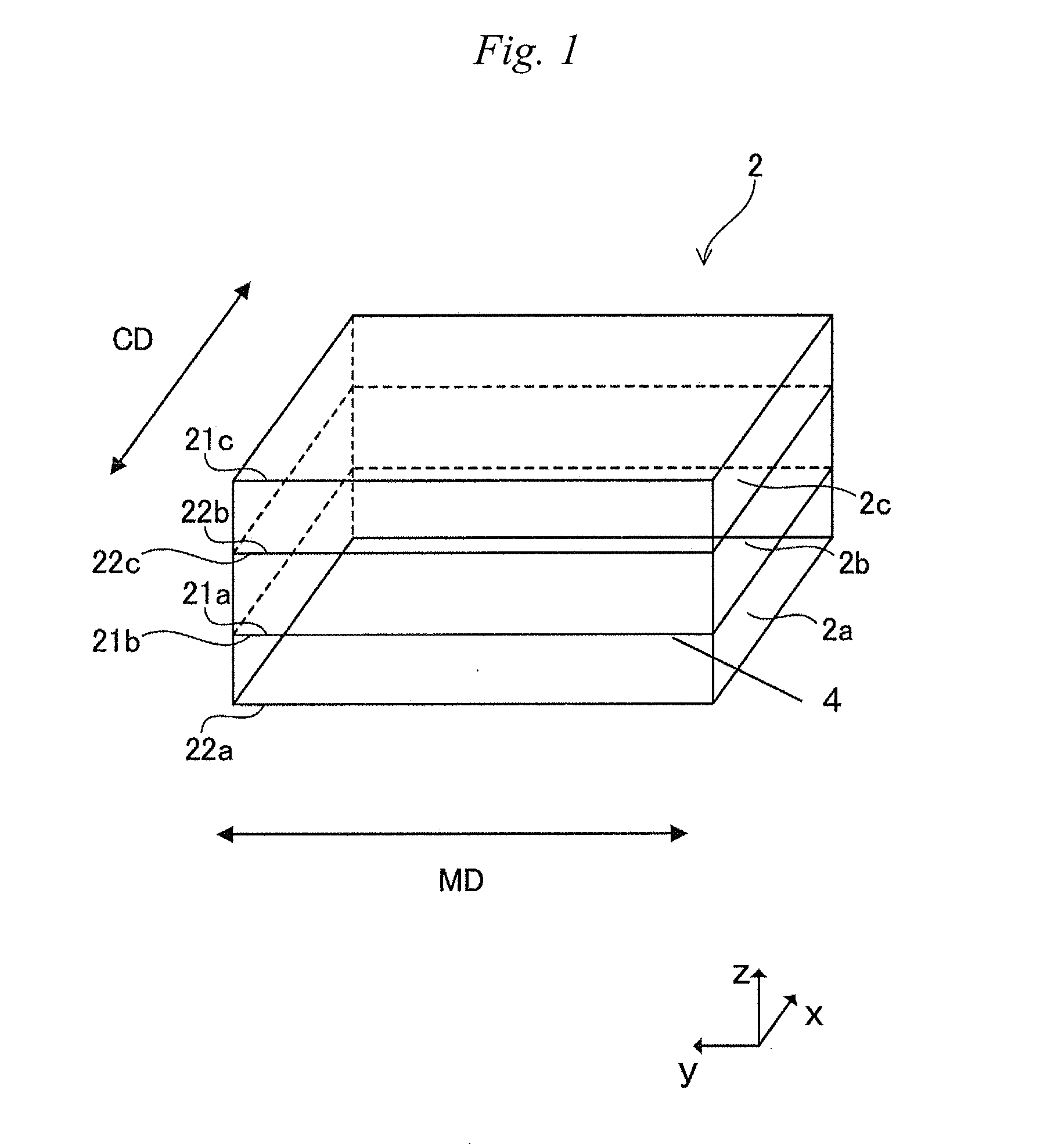 Separation membrane element