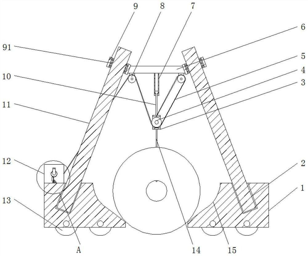 A simple detachable electric hoisting tool