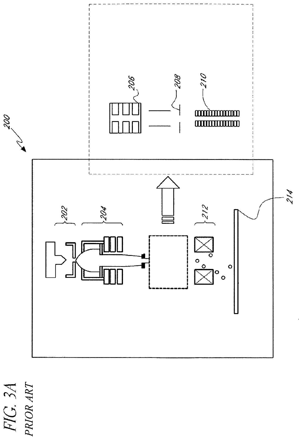 Method and device for spatial charged particle bunching