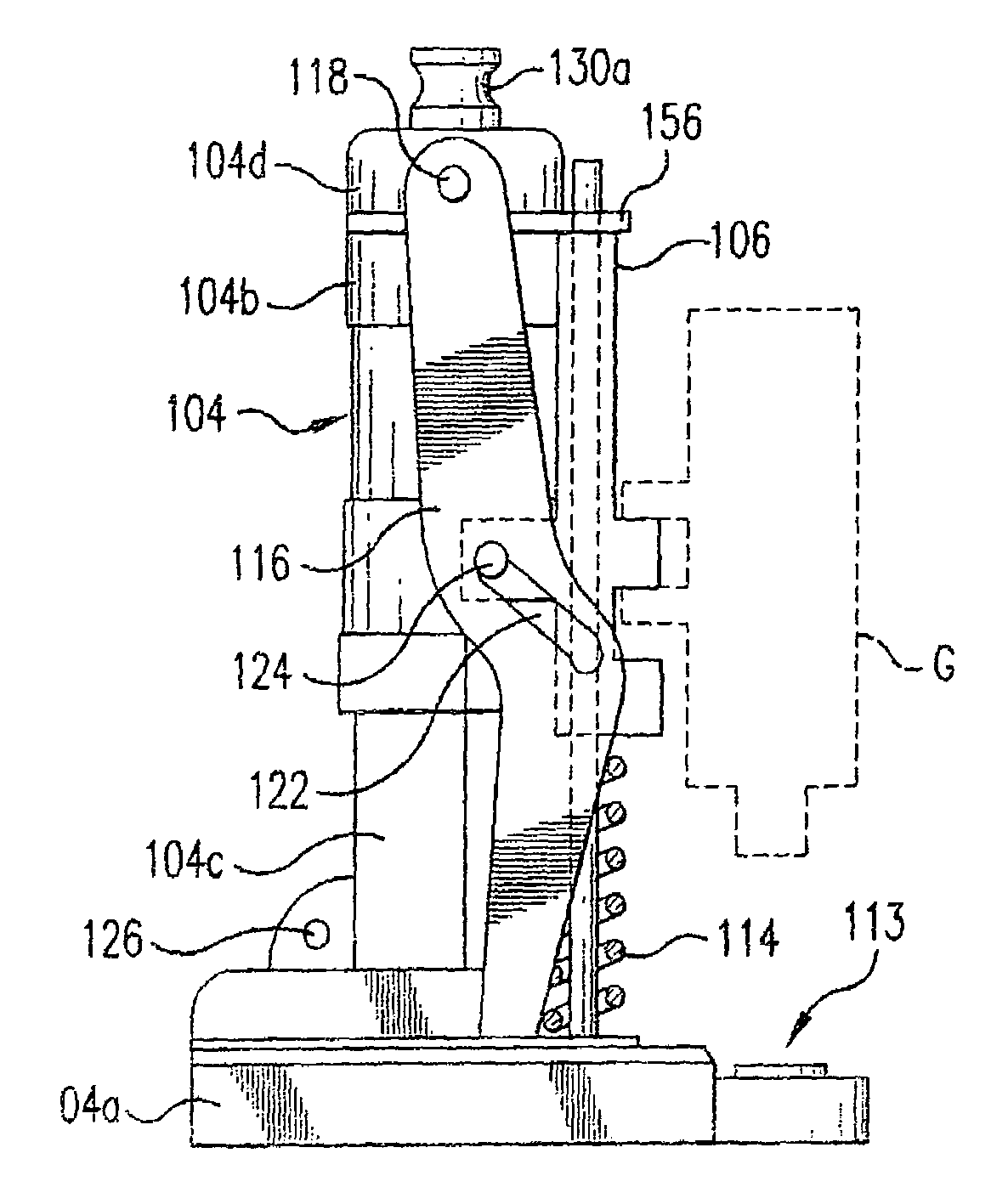 Tin tag dispensing and nailing tool