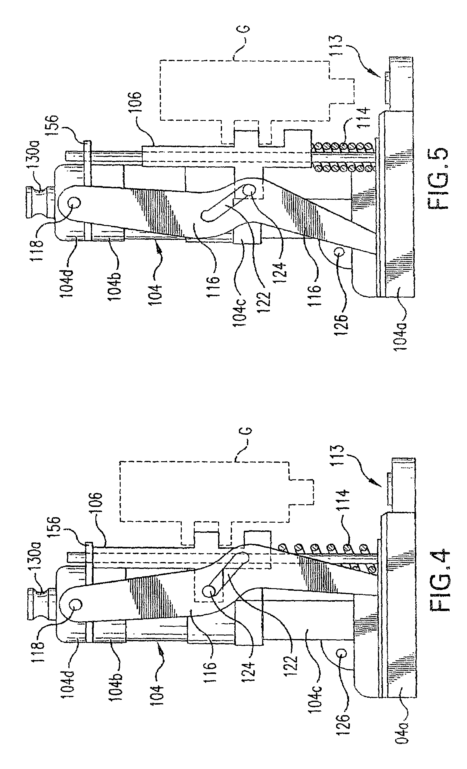 Tin tag dispensing and nailing tool