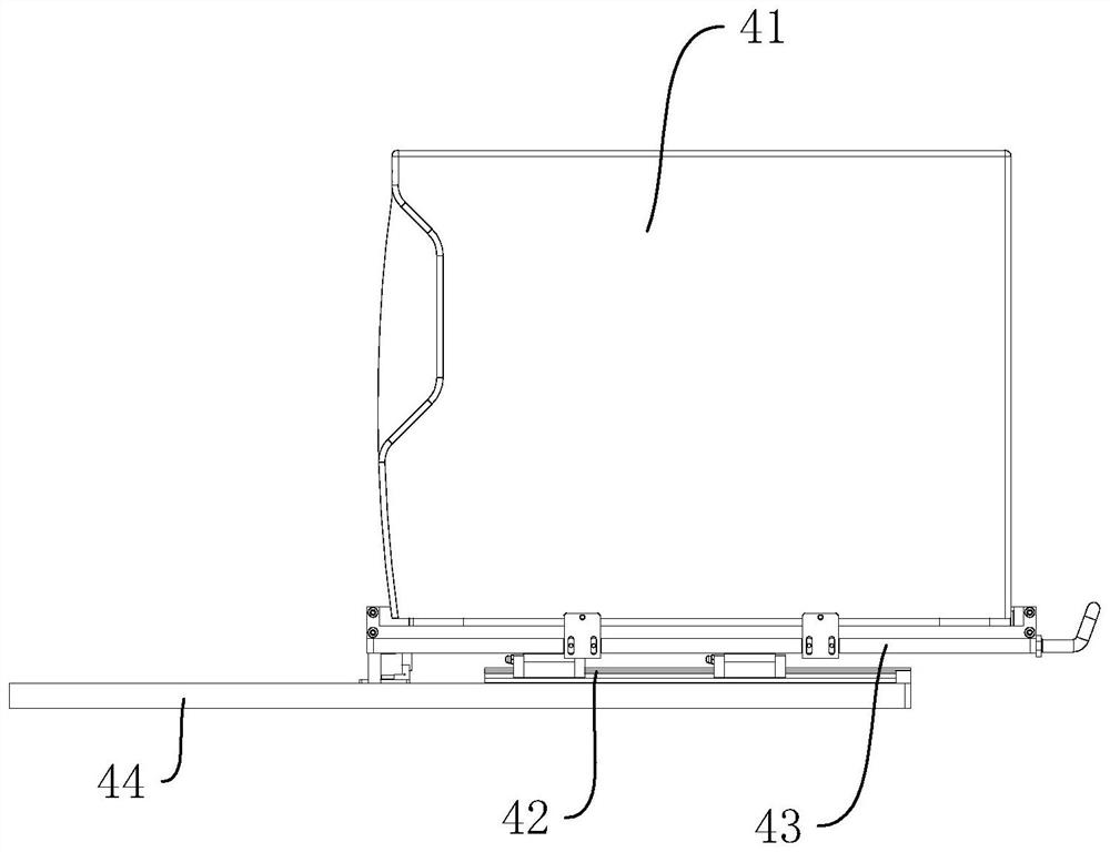 Automatic box folding machine with labeling function