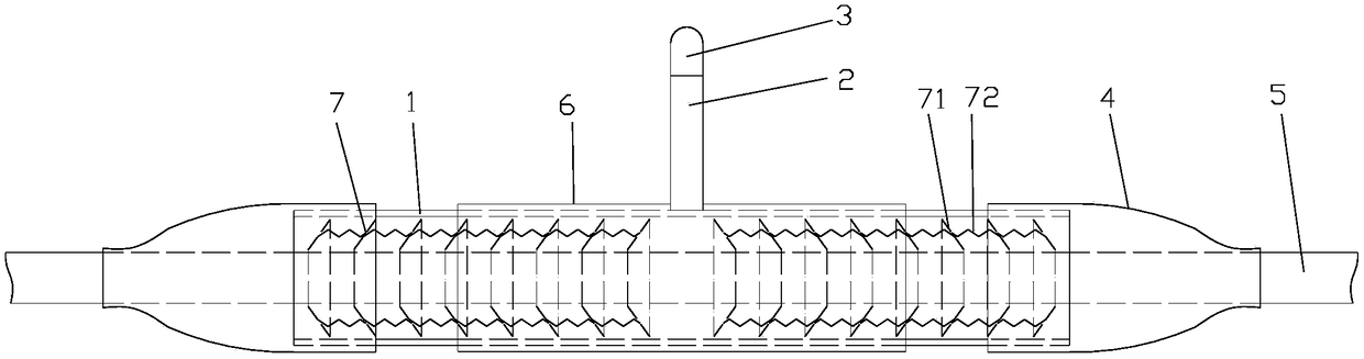 A cable joint reinforcement device