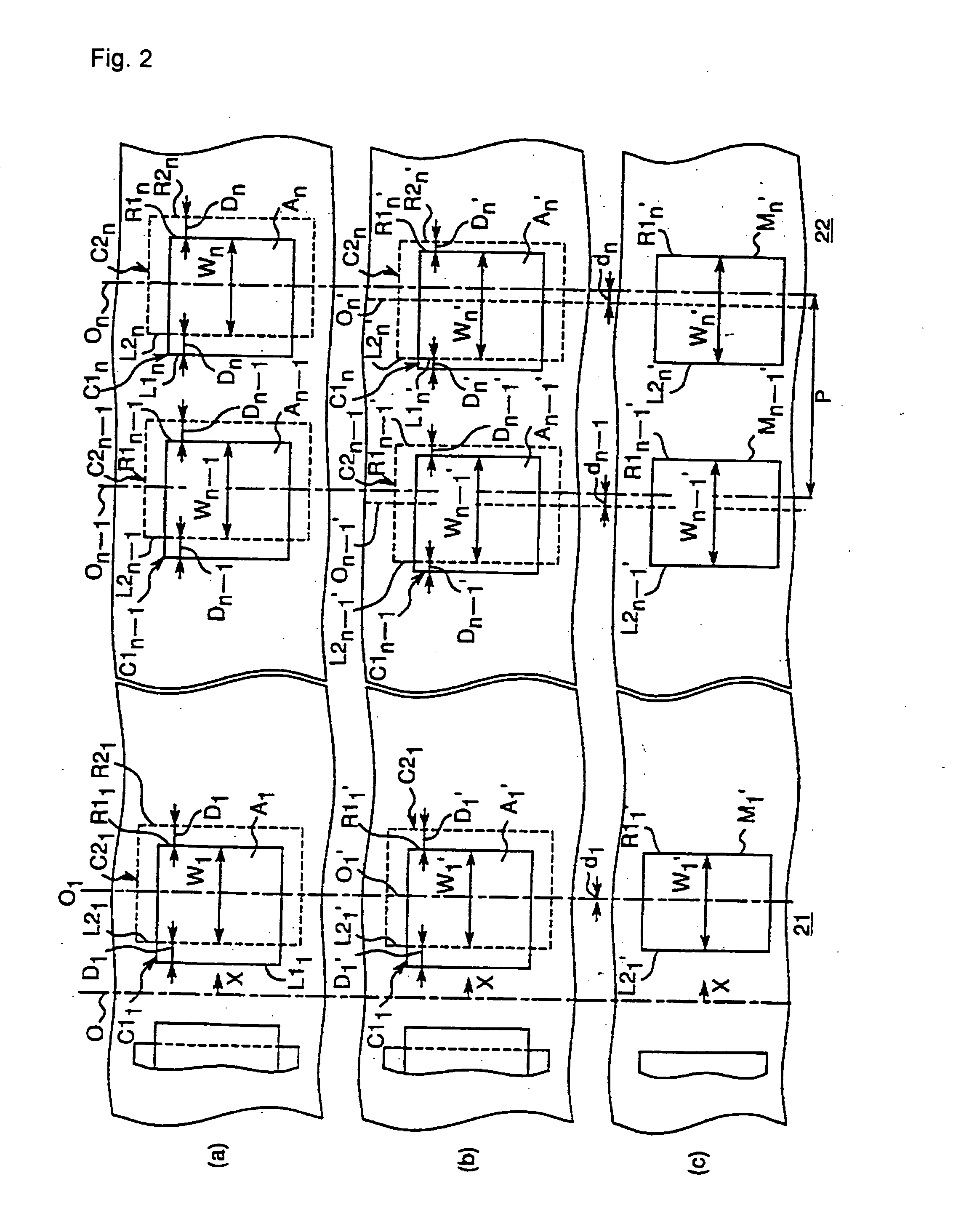 Solid-state camera device and method of manufacturing the same, and method of making mask for manufacturing the device