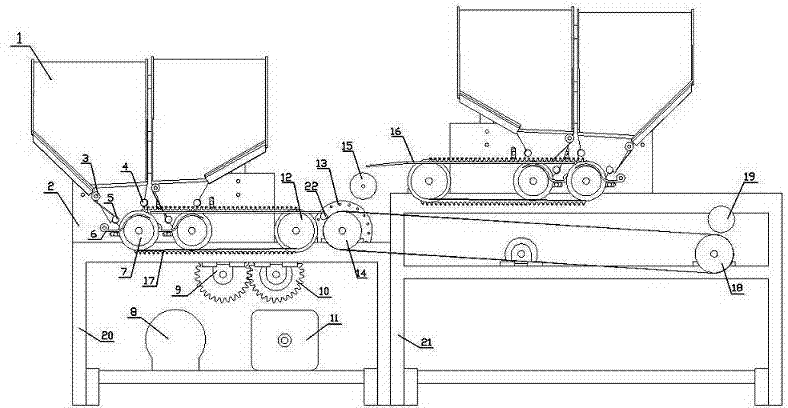 Full automatic dual-purpose single- and double-layer firecracker knotting machine