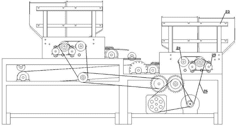 Full automatic dual-purpose single- and double-layer firecracker knotting machine