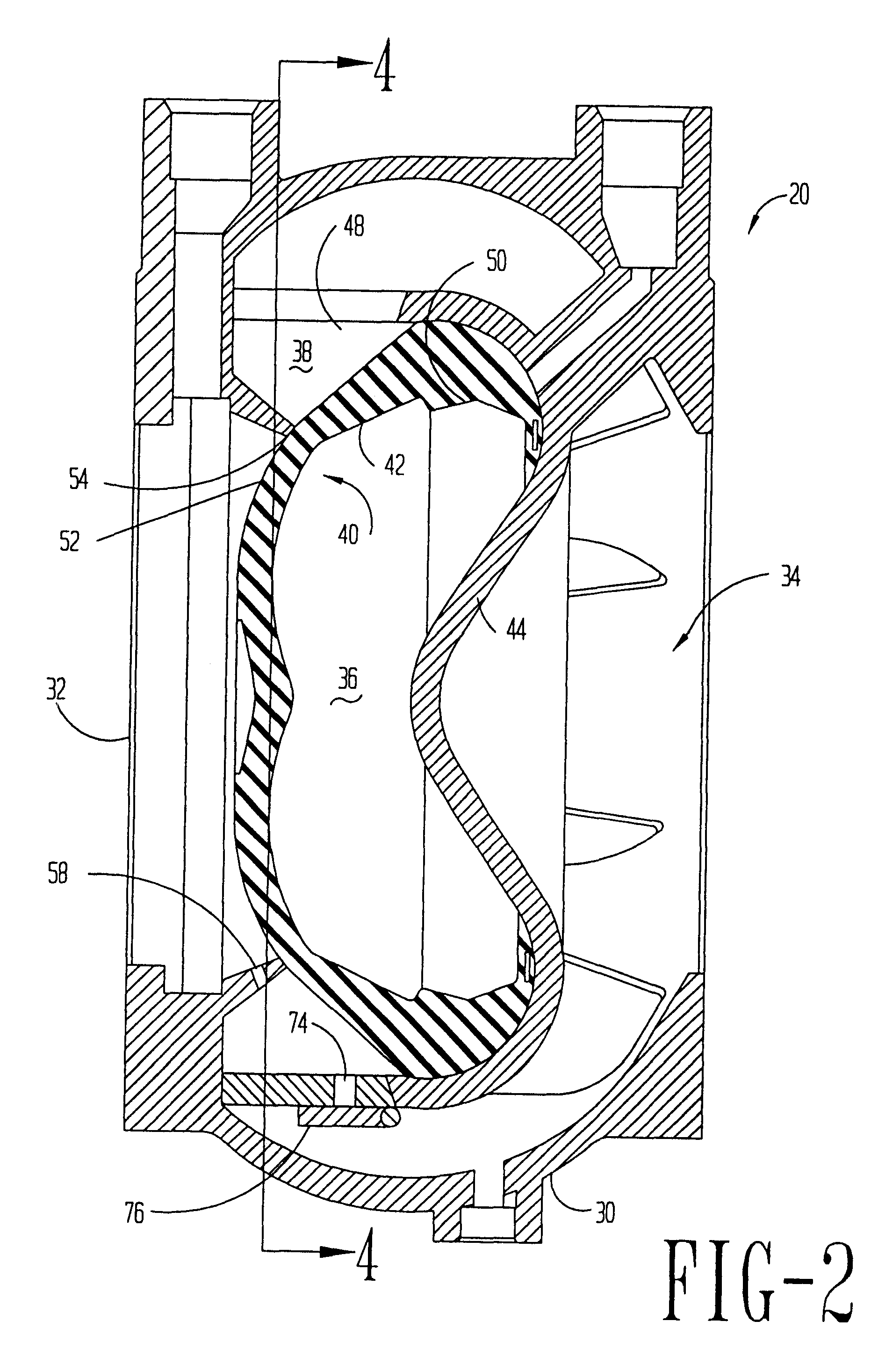 Roll seal control valve