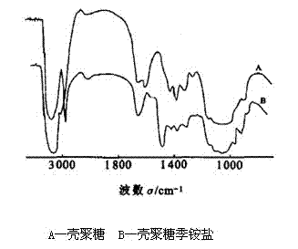 Environmentally-friendly method for preparing chitosan quaternary ammonium salt in ion liquid