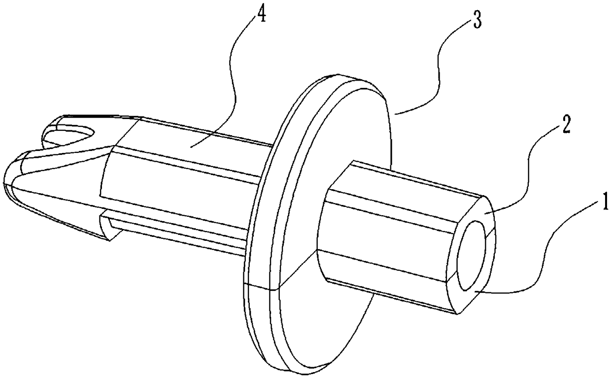 An endotracheal tube fixing device