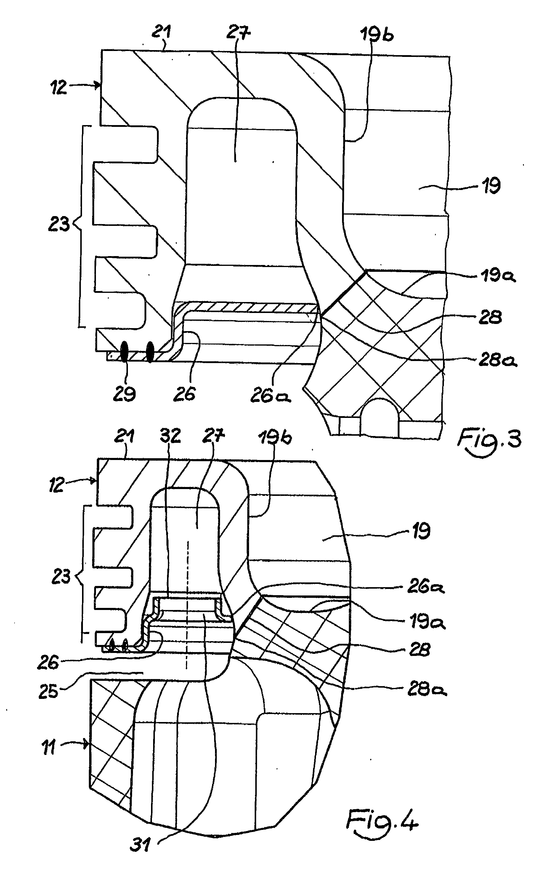 Piston for an internal combustion engine and method for its production