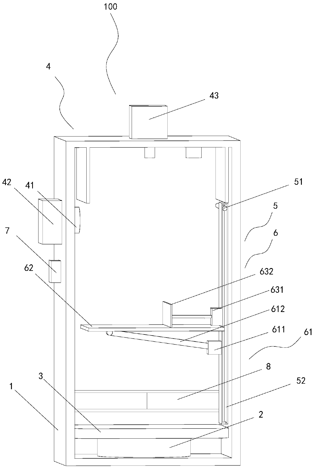 Direct type soil moisture content detection equipment