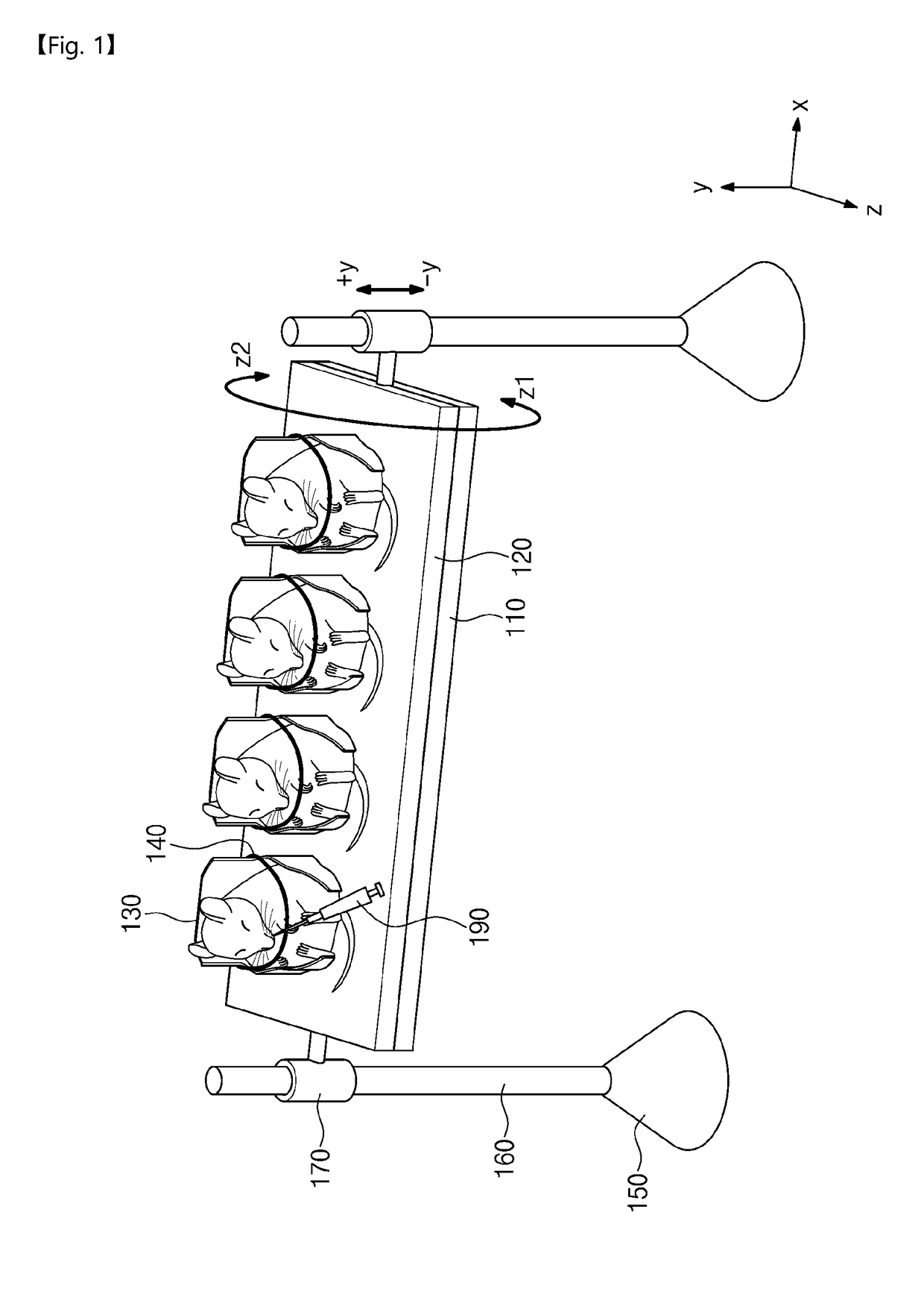 Test device and test method using the same