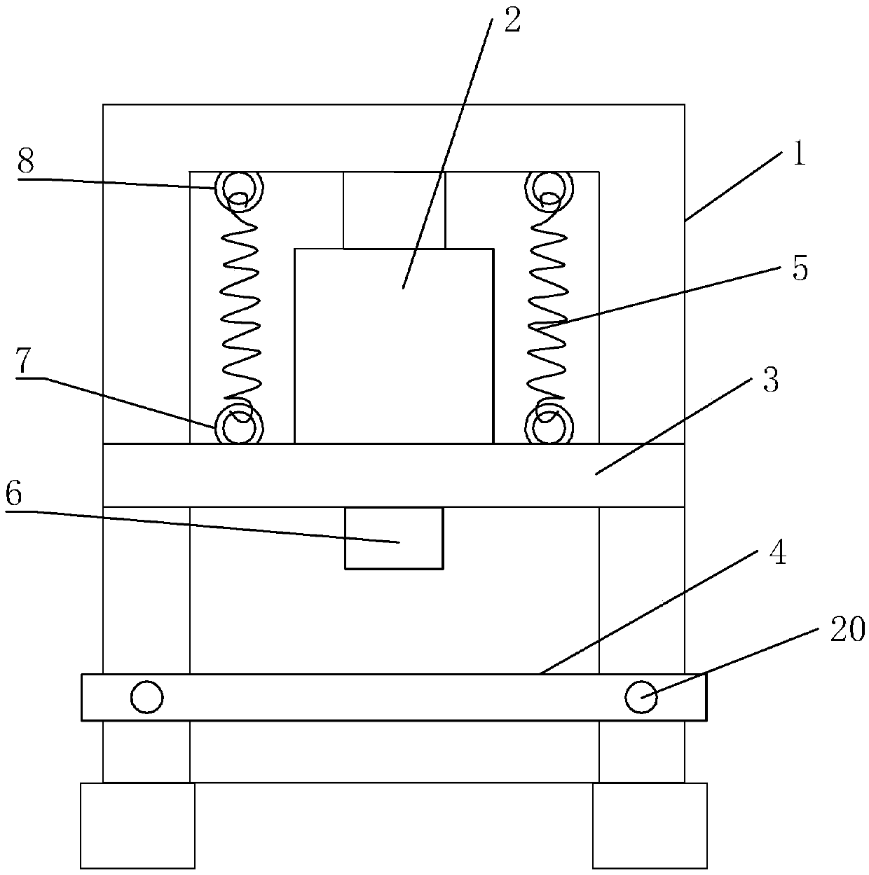 Bearing disassembly device with regulating function