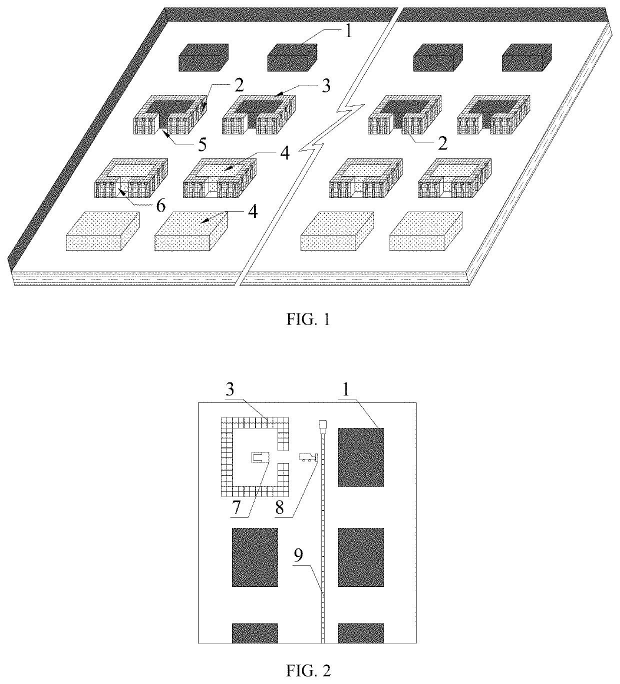 Method of recovering room-and-pillar coal pillar by using external replacement supports