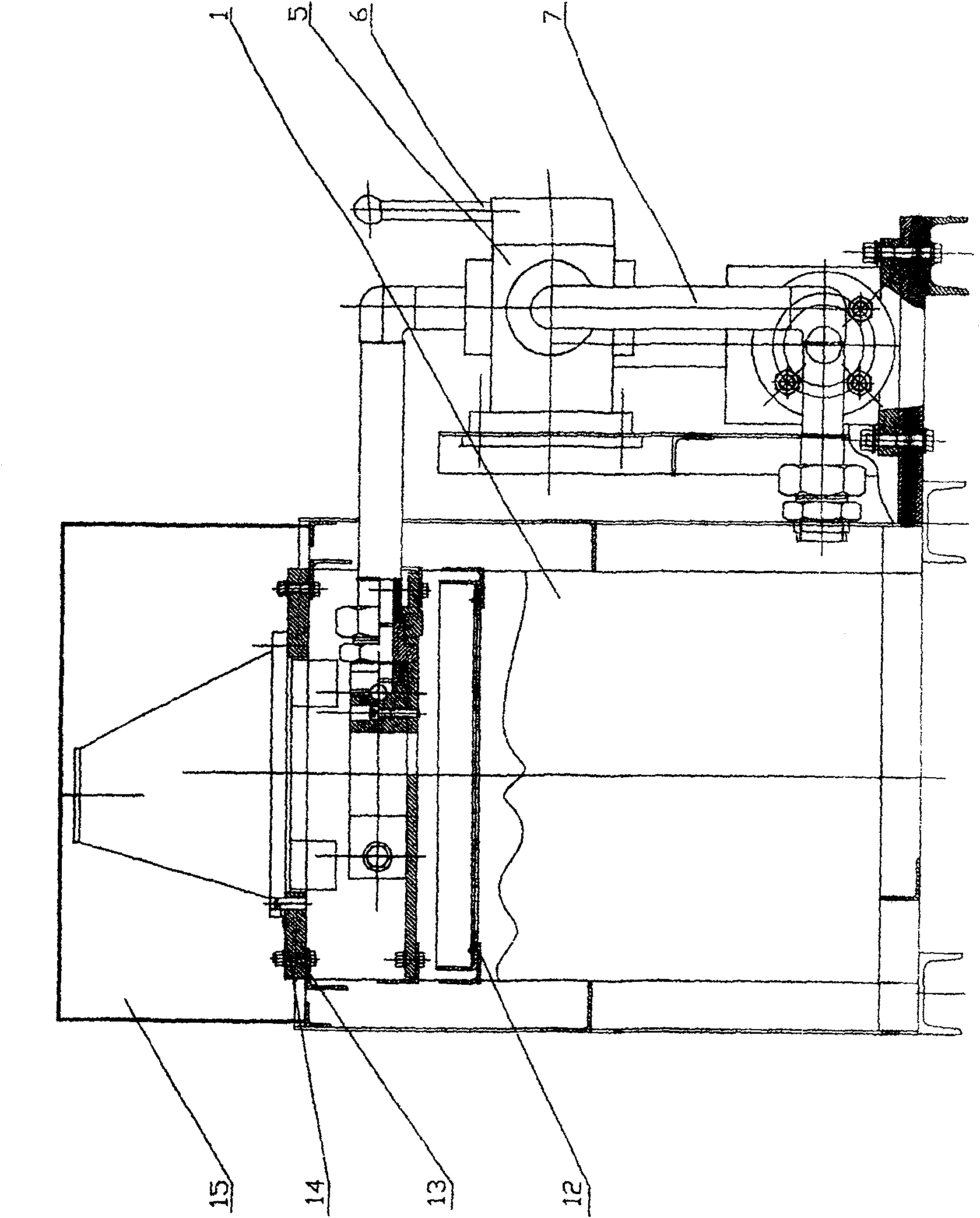 Blind screw hole cleaning machine