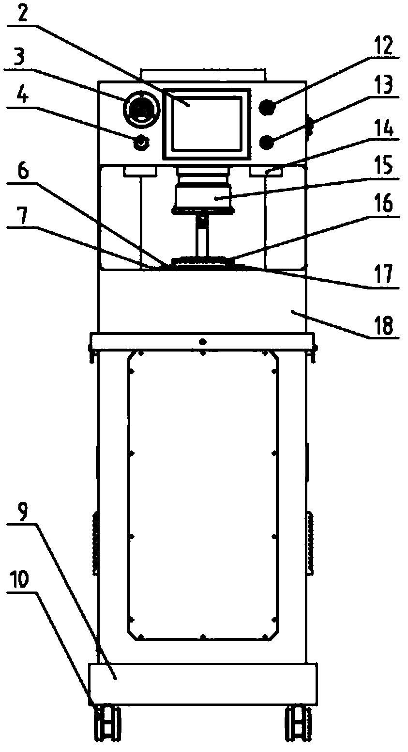 Trapping efficiency and resistance detection device for filter membrane/filter cartridge