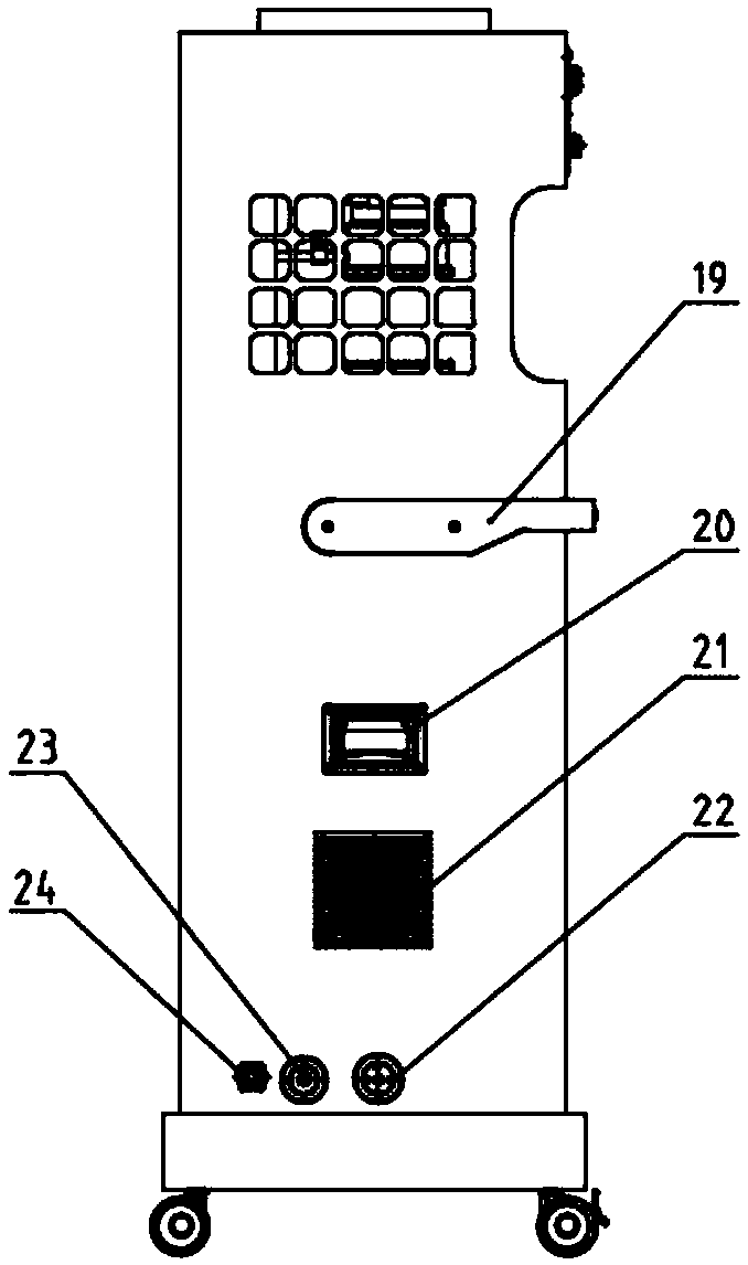 Trapping efficiency and resistance detection device for filter membrane/filter cartridge