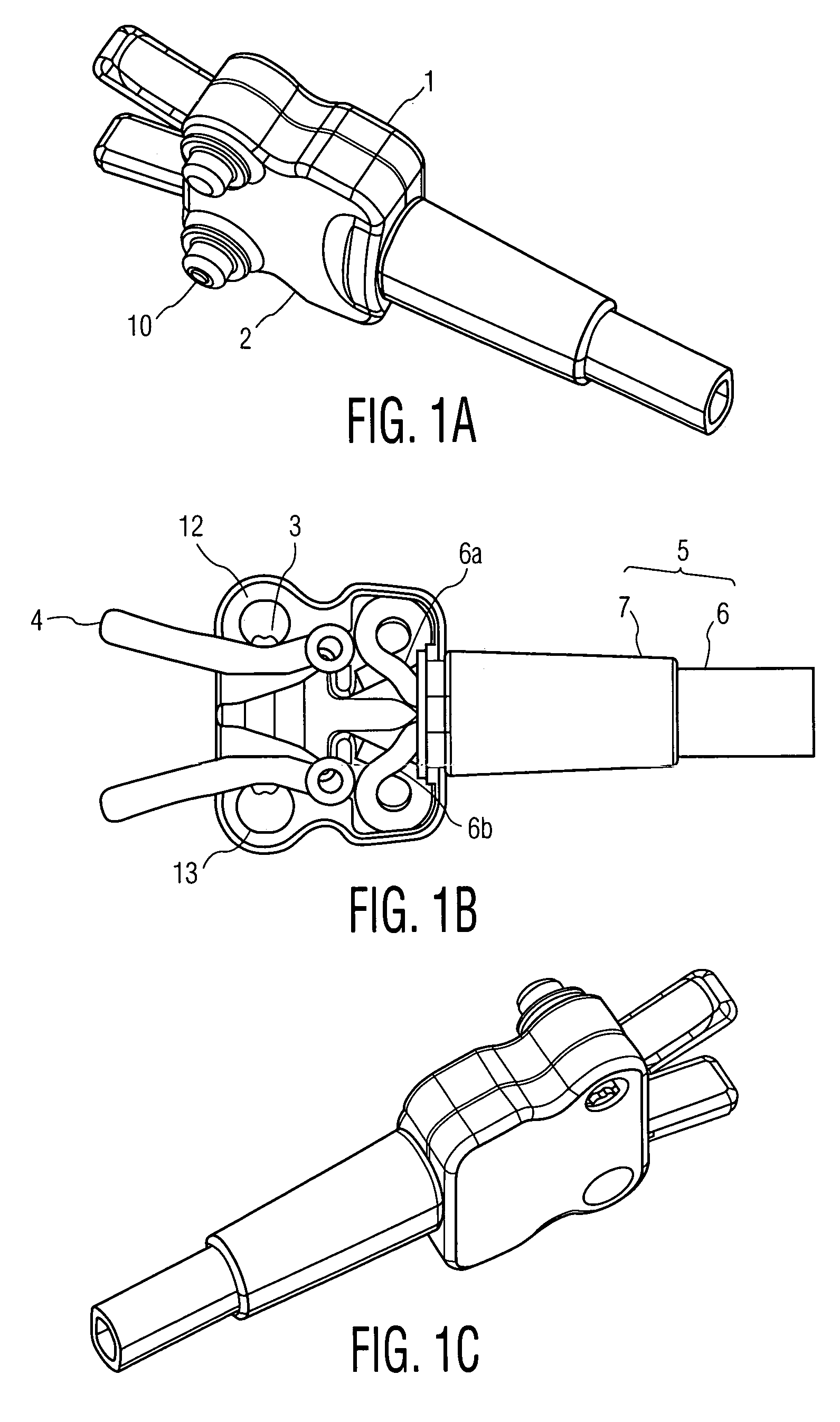 Double connector for medical sensor