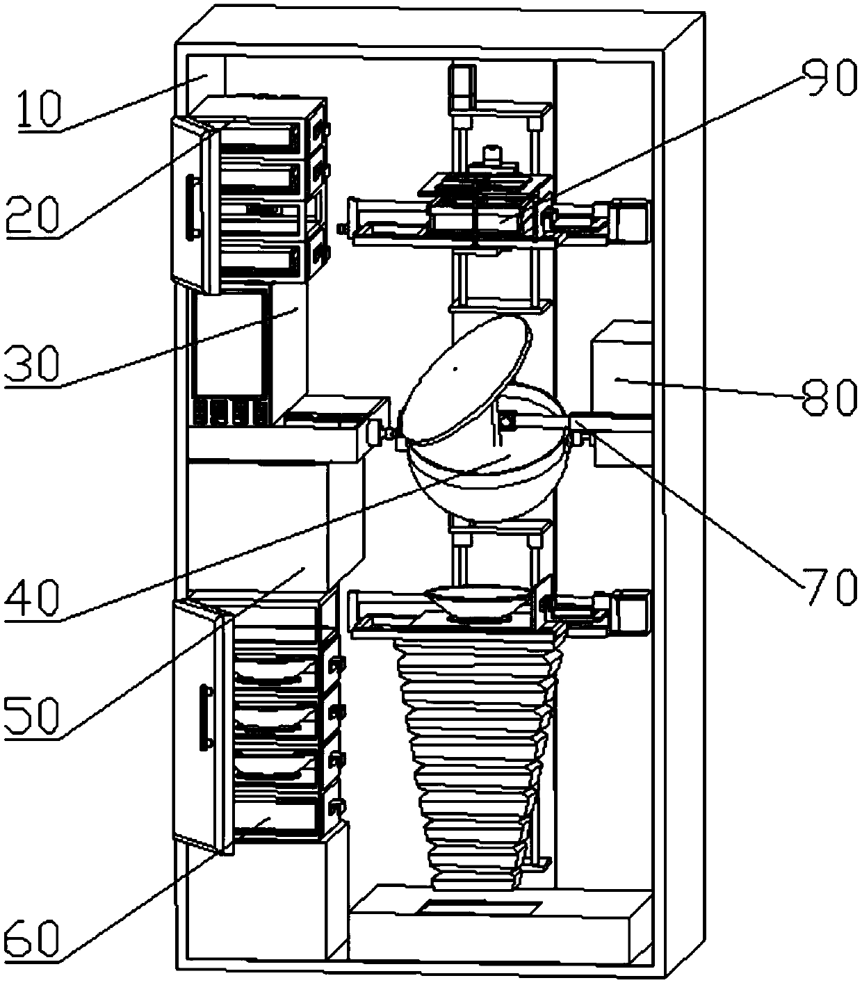 Automatic cooking machine and automatic cooking method