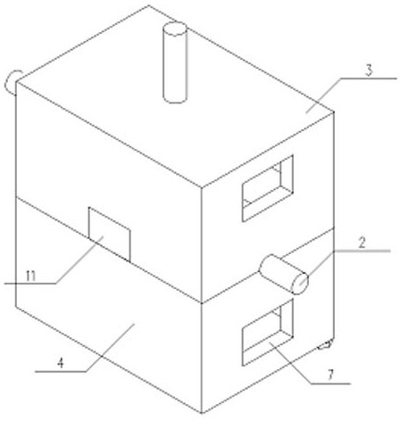 Assembled damping and yielding anchorage device and construction method