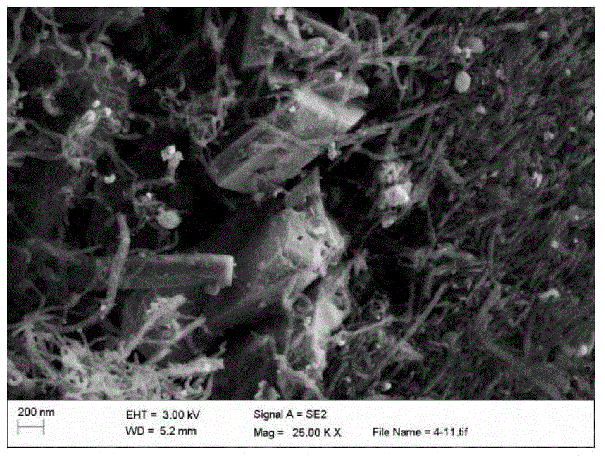 Supported catalyst preparing method and application of supported catalyst on electrode on dye-sensitized solar cell