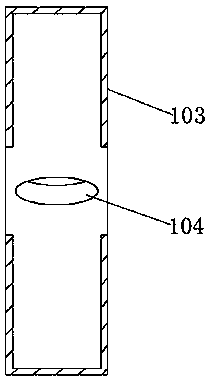 A power distribution cabinet for physical heat dissipation