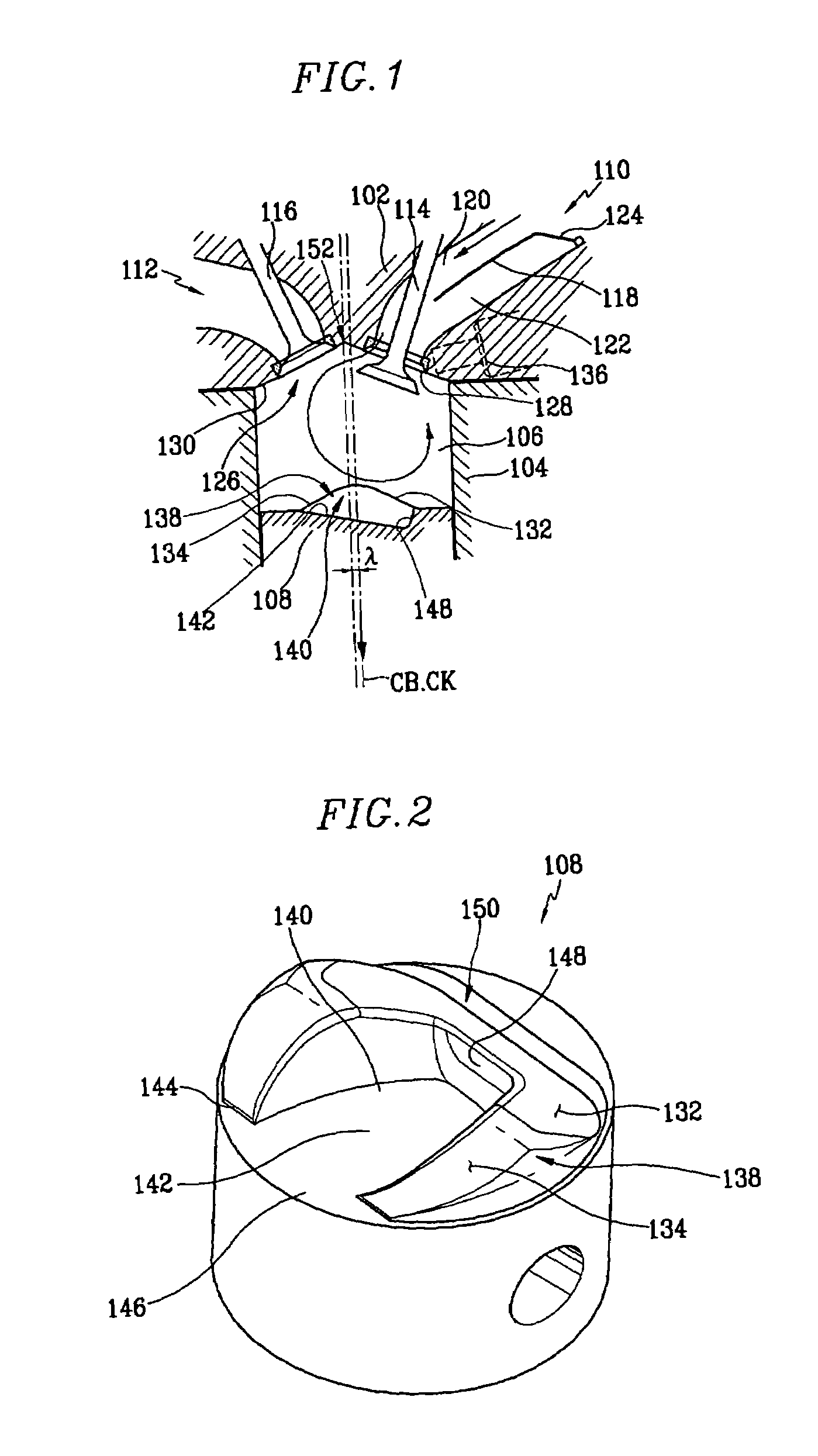 Direct injection engine