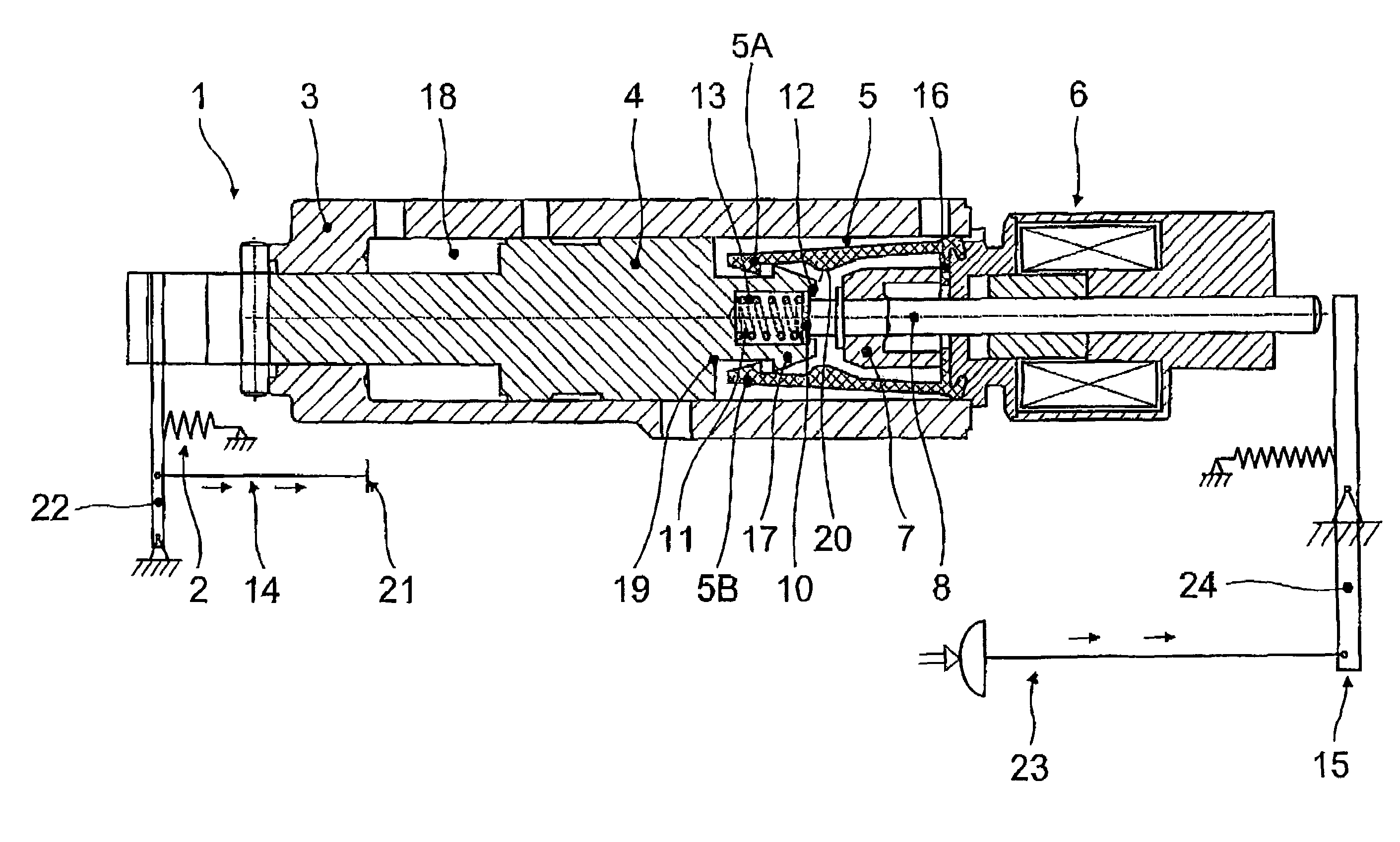 Actuator device for actuating a locking mechanism