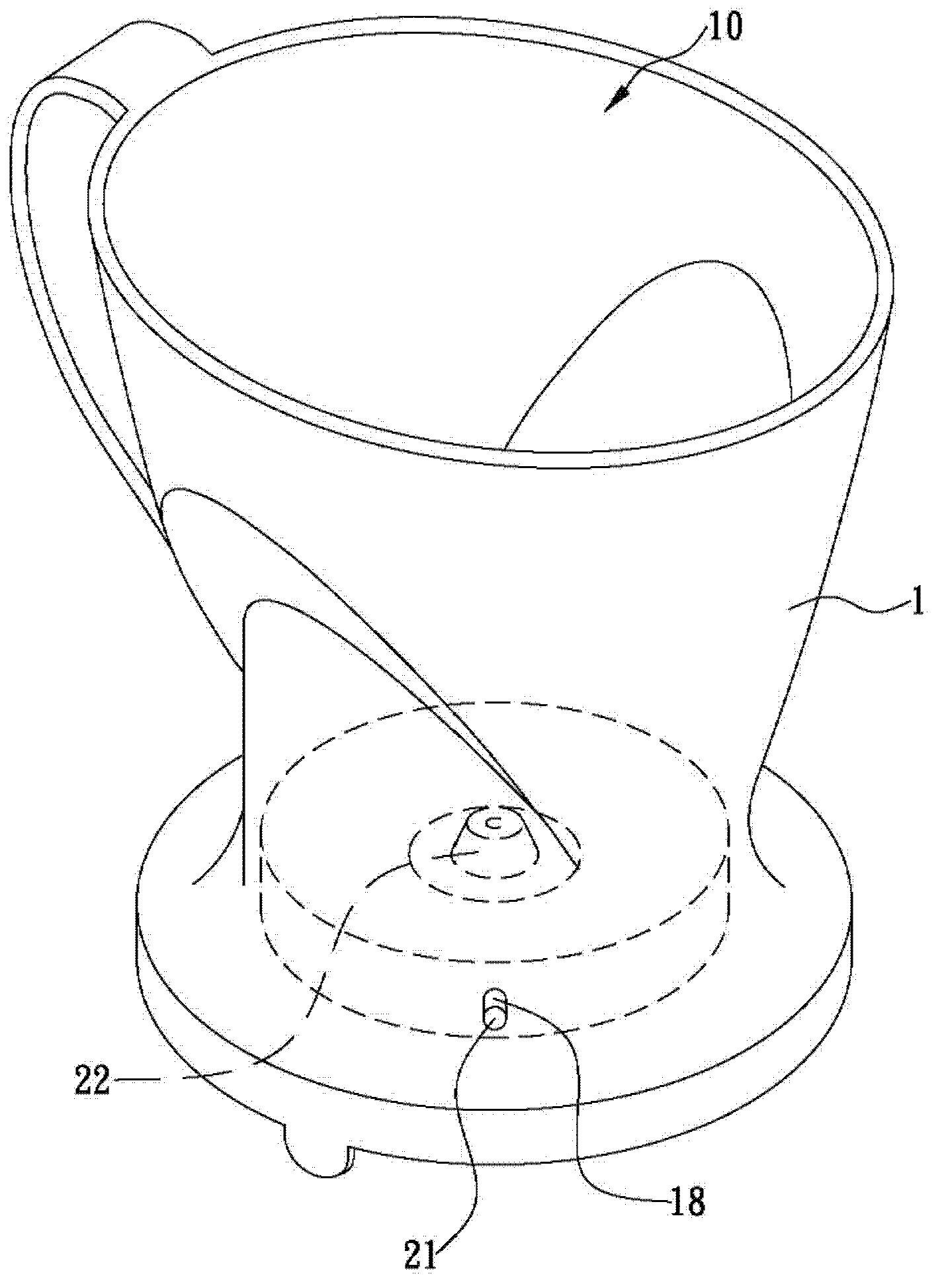 Detachable tea making tool with convenient cleaning function