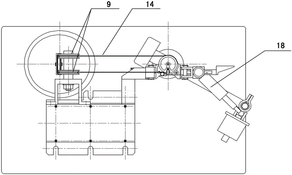 Solar wing hinge line drive characteristic test device