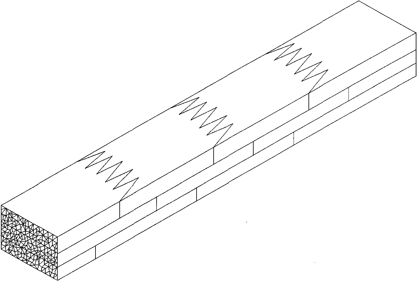 Small-diameter restructured structural woods and manufacture technology thereof