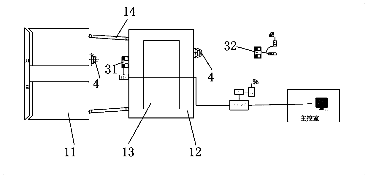 Shield tunneling machine automatic guiding system and method based on binocular vision