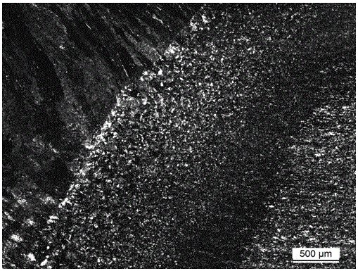 Welding method of non-preheating before welding and non-heat-treatment after welding of V-N microalloying Q550D medium plate