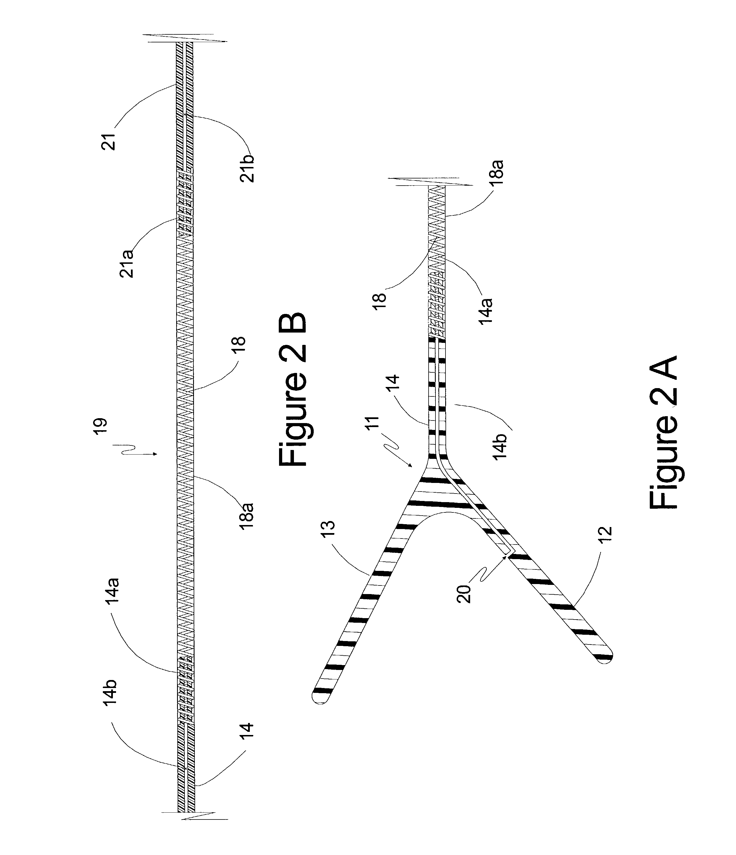 Bronchial tube with an endobronchial Y-guide