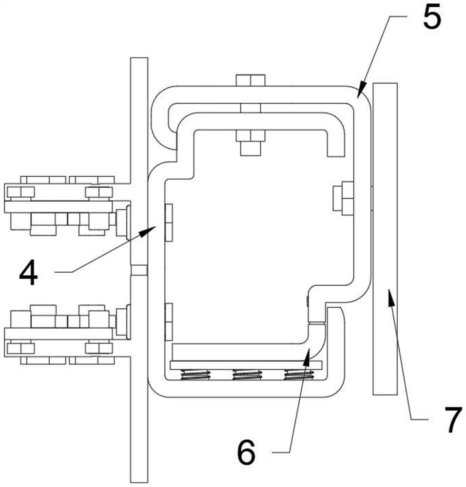 Curtain wall connecting equipment for green building decoration