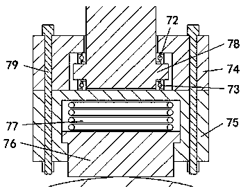 A dust-proof pipeline support device