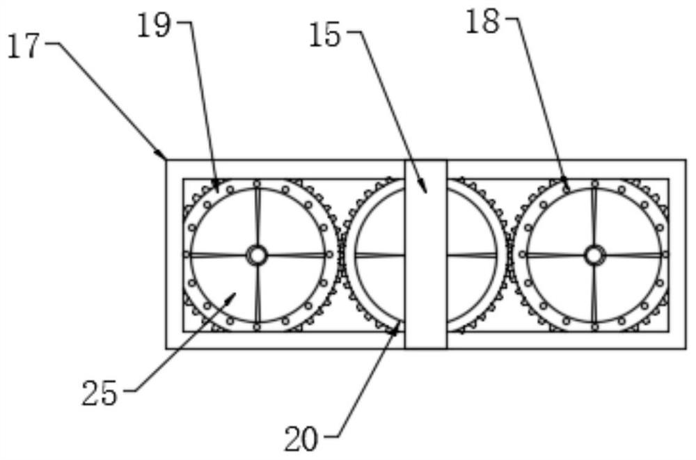 An energy-saving and environment-friendly feeding device for ink production