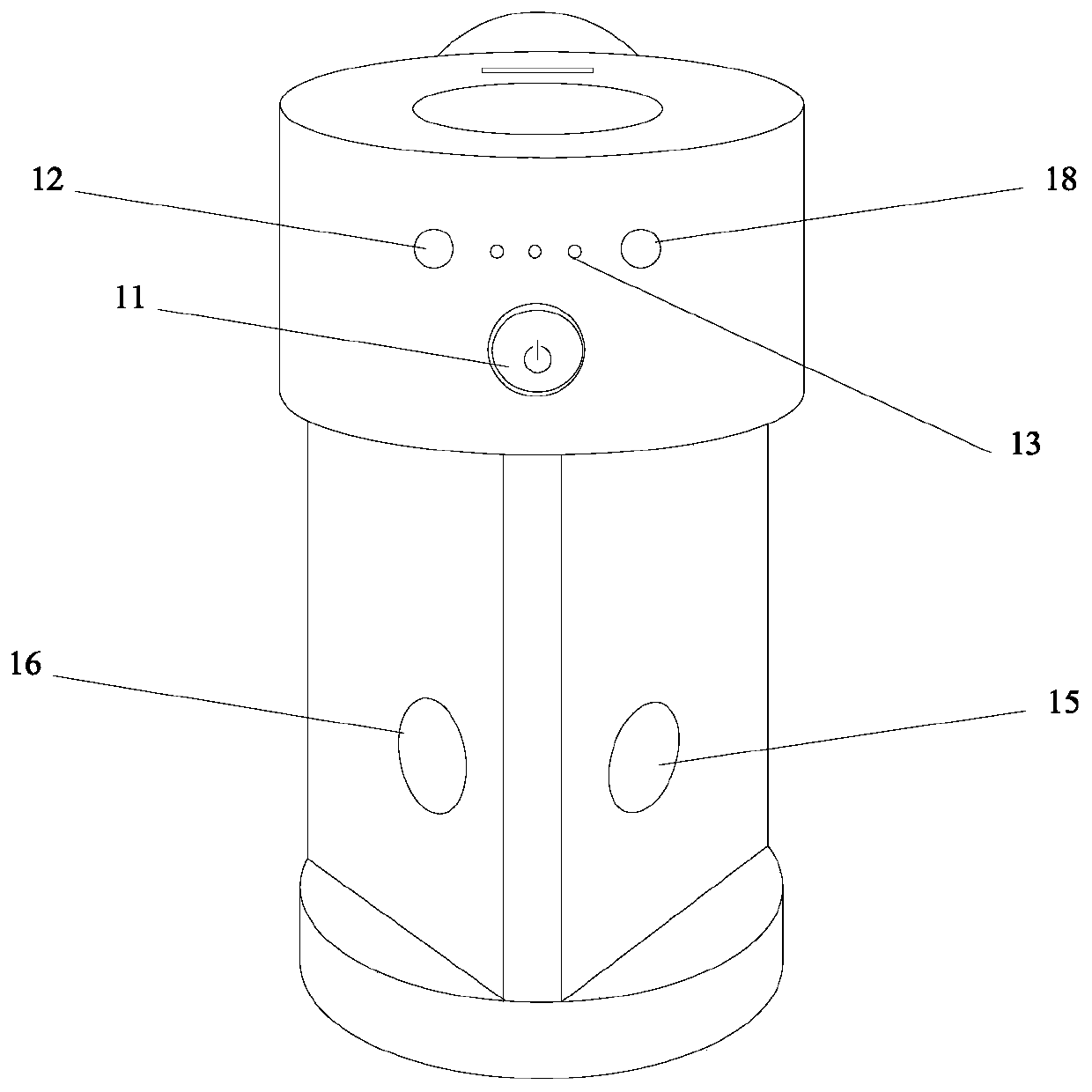 A writing error reminder pen holder based on bluetooth transmission