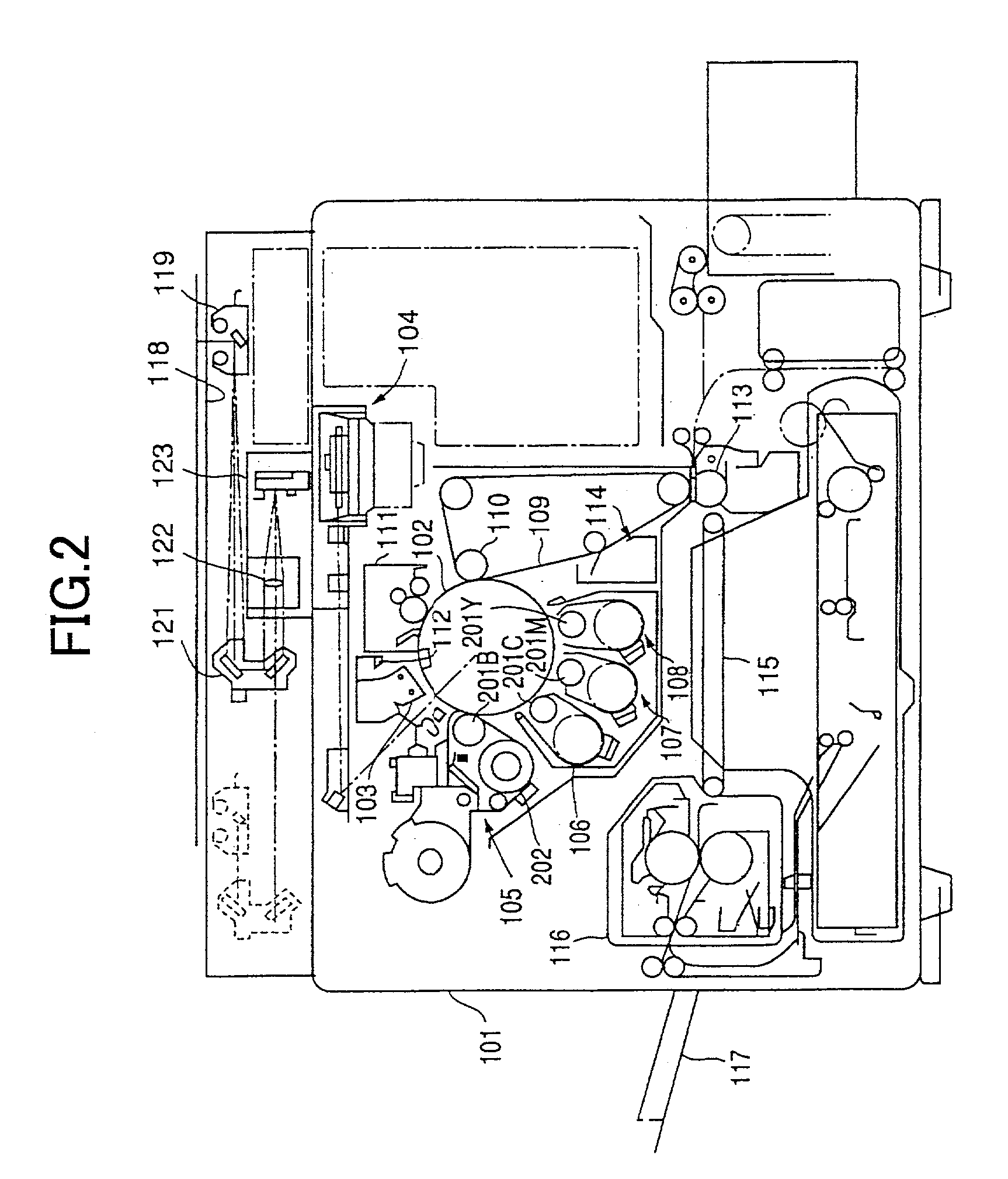 Image forming apparatus and masking coefficient calculation method