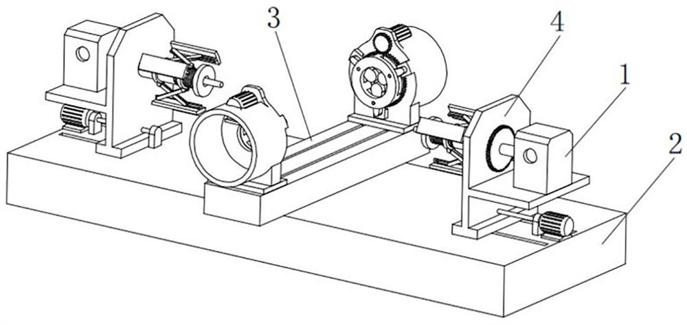 Deep hole drilling clamp for small orthopedic hollow screw