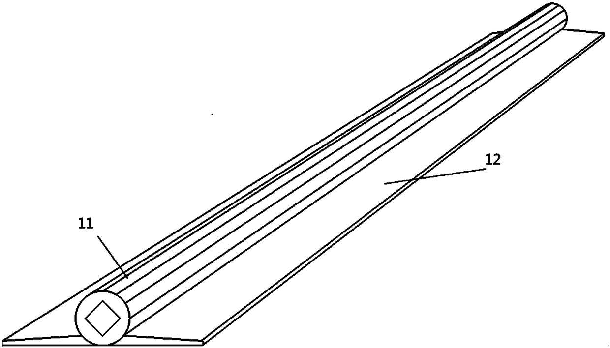 Steel sheet pile cofferdam water stop belt and water stopping process