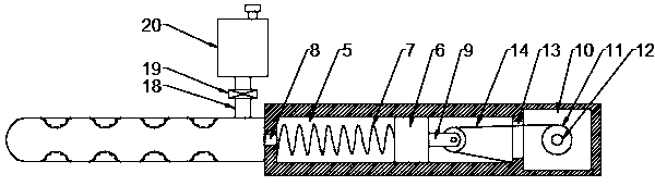 Pediatric gastric lavage apparatus convenient to slightly adjust