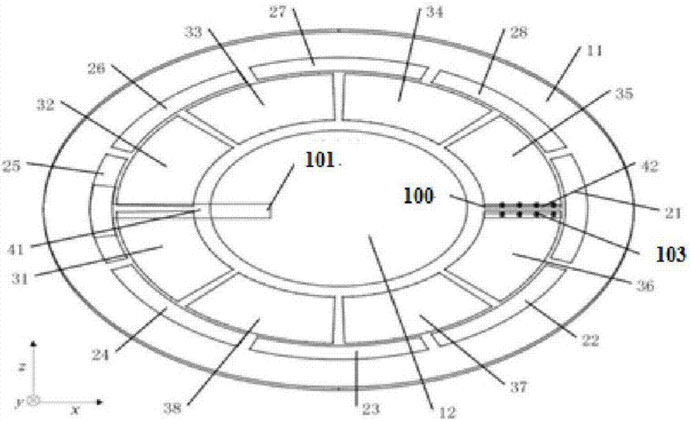 Segmentation-line-based high-isolation bipolarized MIMO loop antenna