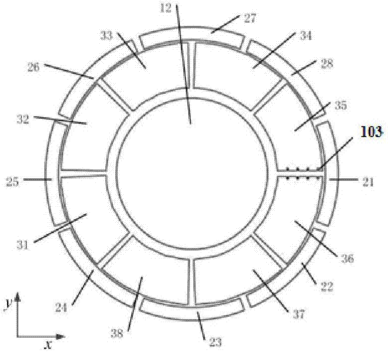 Segmentation-line-based high-isolation bipolarized MIMO loop antenna